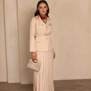 סט פליסה צבע אבן